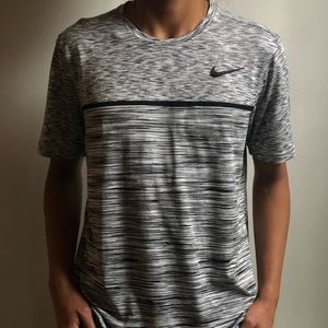 Nike Court Dri-Fit Black/White Tee